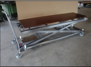 chariot mortuaire de stockage