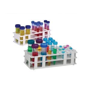portoir de laboratoire de tube à essai