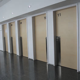 porte pour établissement de santé