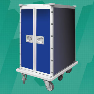 chariot de distribution de plateaux