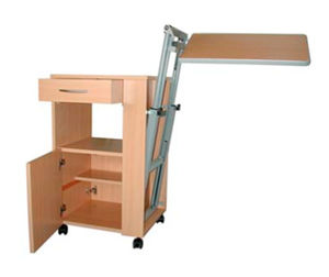 table de chevet avec armoire