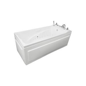 baignoire d'hydromassage avec lampes de chromathérapie
