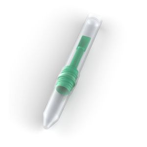 tube de prélèvement de parasitologie / pour diagnostic / à fond cônique / jetable