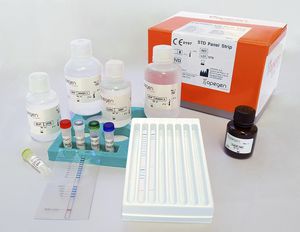 kit de test pour maladies sexuellement transmissibles