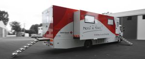 unité mobile pour prélèvement sanguin