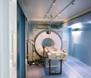 salle mobile de radiologie pour scanner X