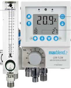 mélangeur de gaz d'air / O2 / tube débitmétrique