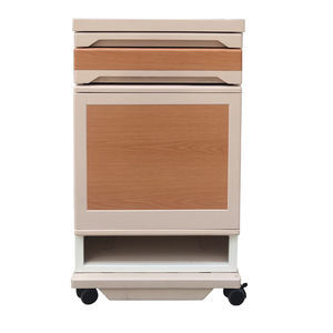 armoire de chevet sur roulettes