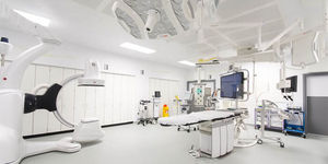 salle pour IRM / salle pour scanner X / modulaire