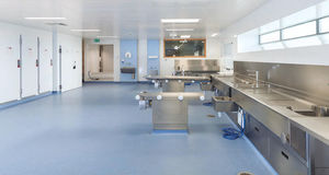 salle d'autopsie modulaire