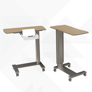 table de chevet sur roulettes