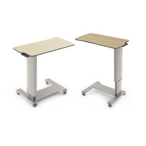 table de chevet sur roulettes