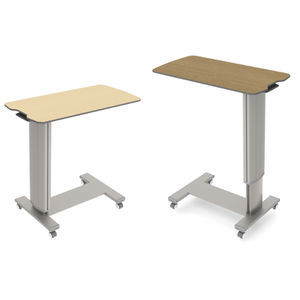 table de chevet sur roulettes