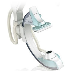 système de fluoroscopie / numérique / pour fluoroscopie interventionelle / avec amplificateur de brillance plafonnier