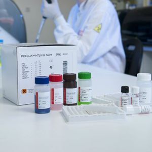 kit de test par immunoanalyse LIA / de maladies infectieuses / pour antigènes / de HTLV-1