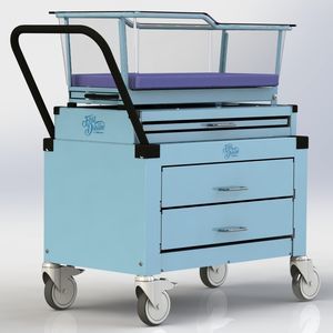 berceau médical à hauteur fixe