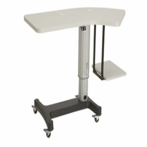 table à instruments sur roulettes