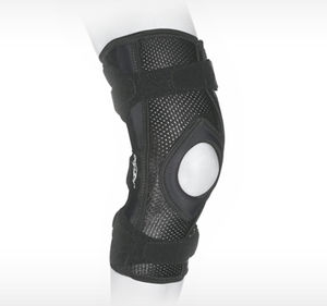 orthèse de genou / stabilisation rotulienne / distraction du genou (ostéoarthrite) / articulée