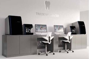 poste de travail pour laboratoires dentaires double