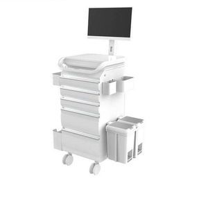 chariot informatique de distribution de médicaments