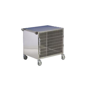 cage vétérinaire sur roulettes