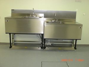 évier de laboratoire