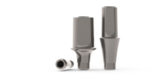 Pilier implantaire en titane - DENTEO - BIOTECH DENTAL - externe / droit