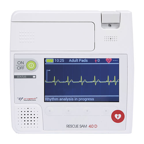 Défibrillateur externe semi-automatique - Rescue Sam 4.0 D - Progetti S.r.l. - à usage domestique / pour lieu public / Bluetooth