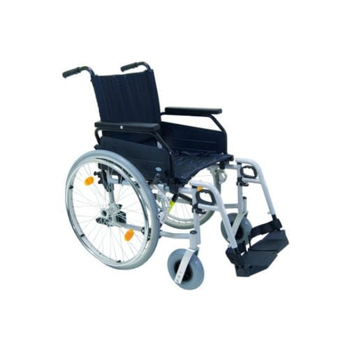 Fauteuil roulant manuel - CARALLST 38 - Allmobility - tout terrain / avec repose-jambes / avec accoudoirs