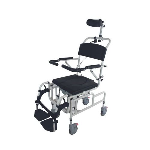Chaise garde robe avec accoudoirs - A SUPREME - Allmobility - sur roulettes / avec repose-pieds / pour personne à mobilité réduite