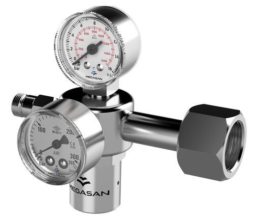 Réducteur de pression d'oxygène - MG-TC - Megasan Medical Gas Systems - de CO2 / N2O / N2