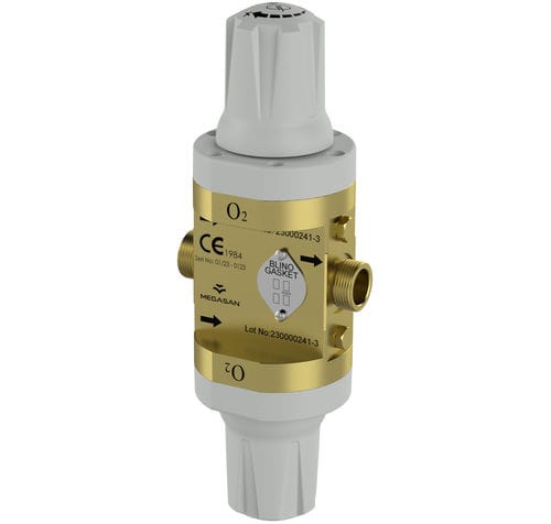 Détendeur d'oxygène - Megasan Medical Gas Systems - de CO2 / N2O / N2