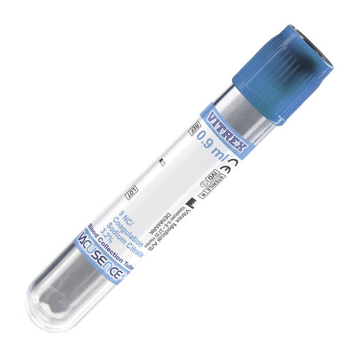 Tube de prélèvement de laboratoire - 101801+ - GBUK Group - cylindrique / de sang / en PET