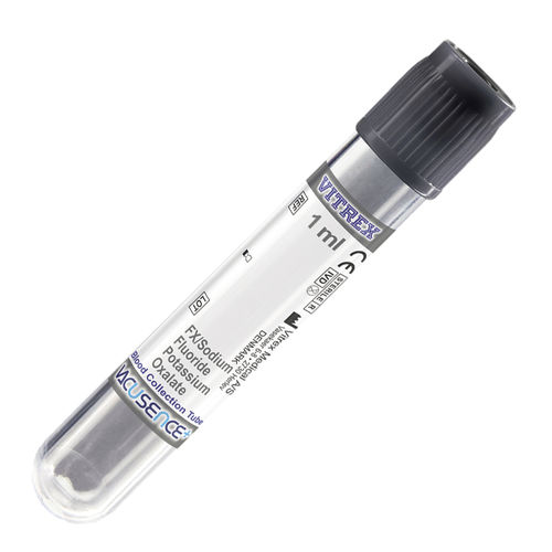 Tube de prélèvement de laboratoire - 111401+ - GBUK Group - cylindrique / de sang / en PET