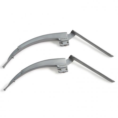 Lame de laryngoscope Macintosh 600.015 Opticlar Vision en métal