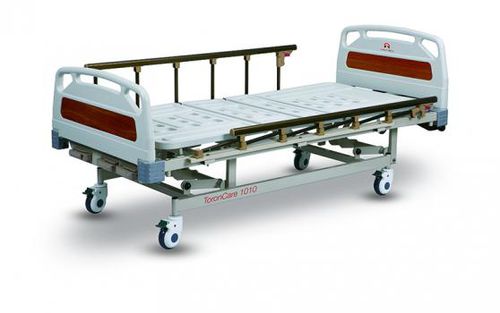 Lit d'hôpital - ToronCare 1010 - Torontech Group International - manuel / à hauteur réglable / sur roulettes