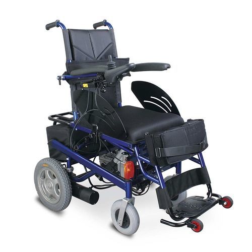 Fauteuil roulant électrique - DP-129 - Guangdong Dongpin Beauty & Medical Technology - de plage / pliable / avec repose-jambes