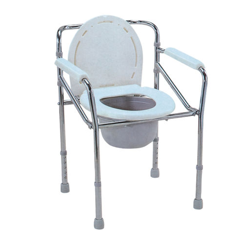 Chaise garde robe avec accoudoirs - DP-SC7001 - Guangdong Dongpin Beauty & Medical Technology - avec seau / pour personne à mobilité réduite / à hauteur variable