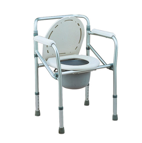 Chaise garde robe avec accoudoirs - DP-SC7001L - Guangdong Dongpin Beauty & Medical Technology - avec seau / pour personne à mobilité réduite / à hauteur variable