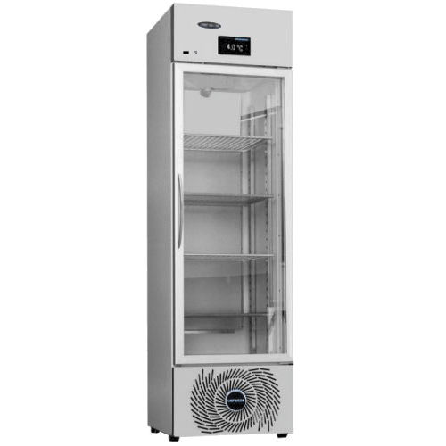 Réfrigérateur de laboratoire - M-VPV 340 2T IoTty - unifrigor - de type armoire / 1 porte / avec porte en verre