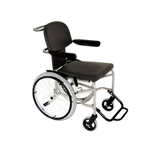 Fauteuil roulant manuel - RZ-MINI - Rollstuhlbau Braeunig - d'intérieur / avec repose-jambes / gris