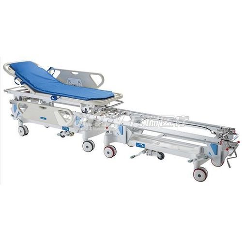 Chariot brancard de transport - E-1 - Hebei Vanry Medical Devices Co., Ltd. - manuel / à hauteur variable / 2 sections