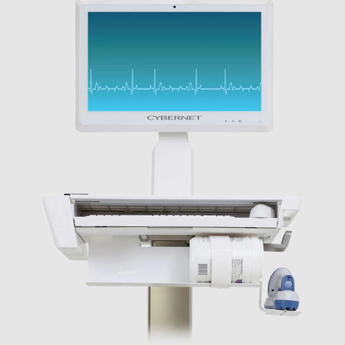 chariot informatique avec batterie - Cybernet