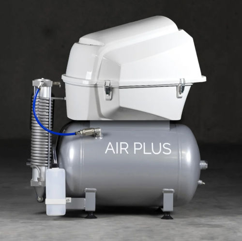 Compresseur dentaire - Air Plus Two - SIMPLE&SMART - pour cabinets dentaires / à piston / 3 postes