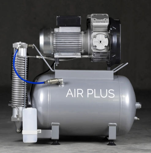 Compresseur pour cabinets dentaires - Air Plus Two - SIMPLE&SMART - dentaire / à piston / 3 postes