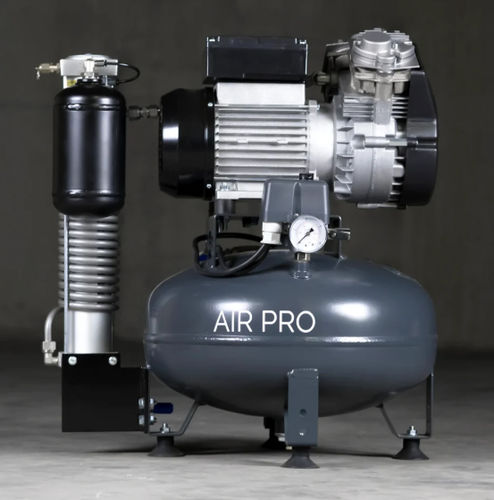 Compresseur dentaire - Air Pro Two - SIMPLE&SMART - pour laboratoires dentaires / à piston / 1 poste