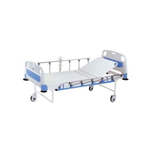 Lit d'hôpital - Meditech India - électrique / à hauteur réglable / sur roulettes
