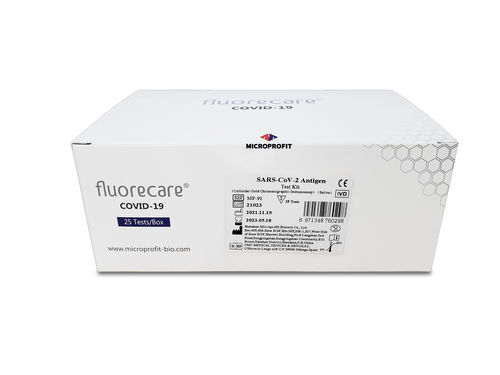 Kit de test pour COVID-19 - fluorecare® MF-91 - Shenzhen Microprofit Bio-tech Co., Ltd. - pour antigènes / SARS-COV-2 / de salive