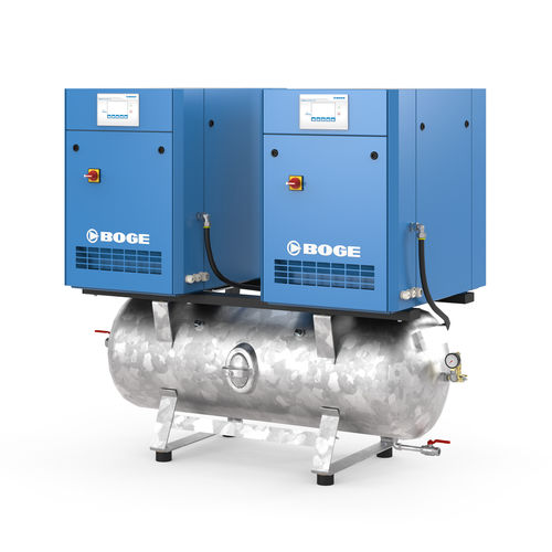 Compresseur d'air médical - EO 4 TR - BOGE FRANCE - scroll / modulaire / stationnaire