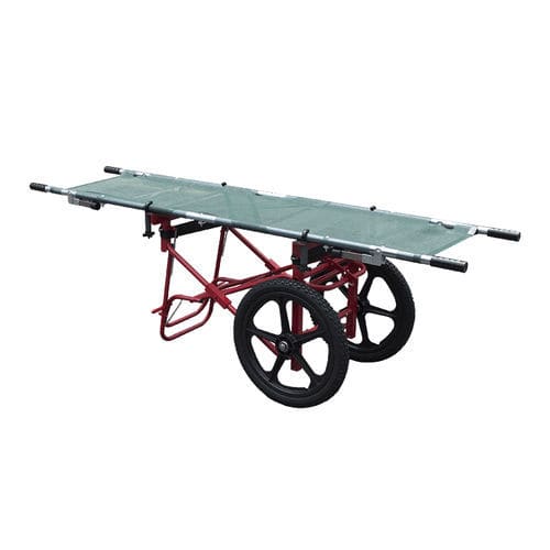 Chariot brancard de transport - AmbuCarrier  - First Line Technology LLC - manuel / à hauteur variable / repliable